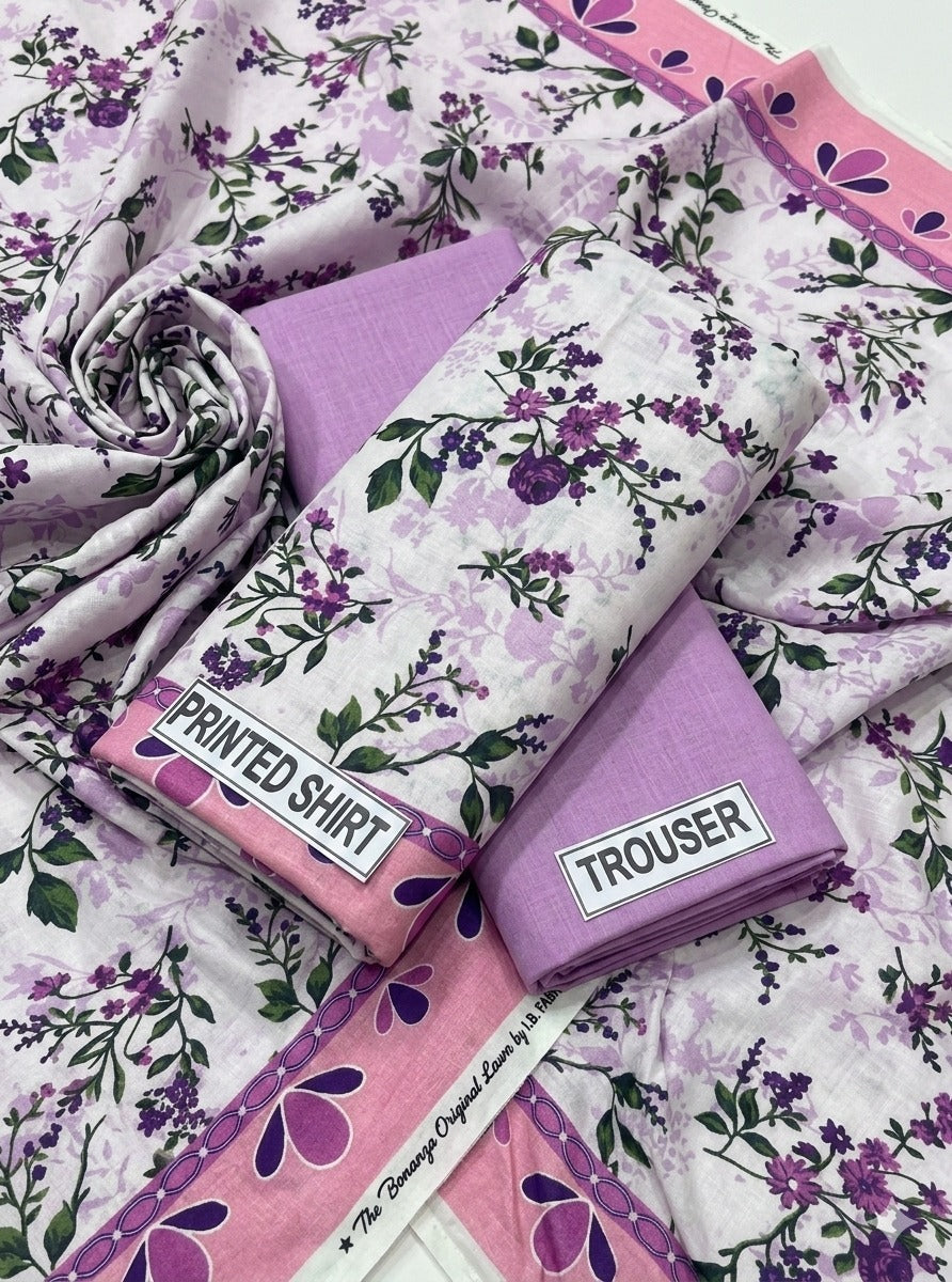 Bonanza Satrangi Lawn 2PC