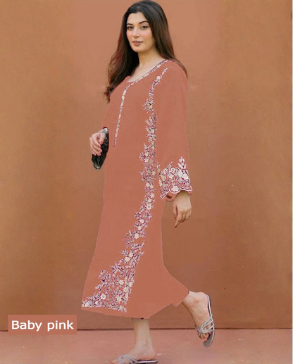 UNSTITCHED 2PC LAWN EMBROIDERED SUIT