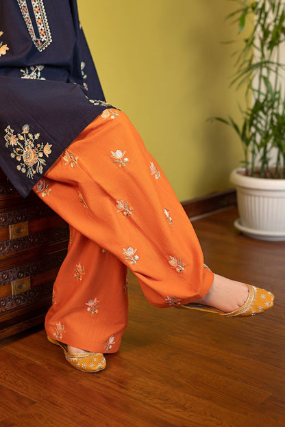 UNSTITCHED 2PC LAWN EMBROIDERED SUIT