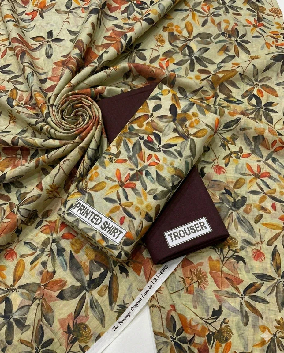 Bonanza Satrangi Lawn 2PC