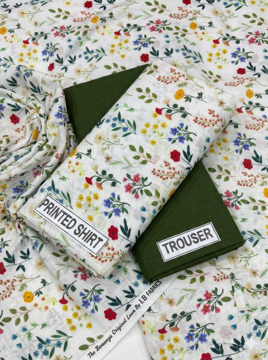 Bonanza Satrangi Lawn 2PC