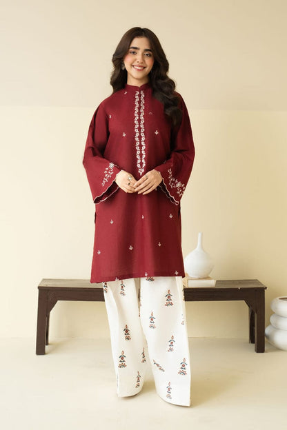 UNSTITCHED 2PC LAWN EMBROIDERED SUIT