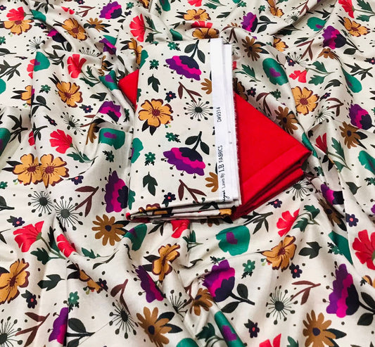 Bonanza Satrangi Lawn 2PC