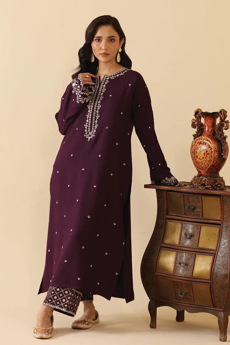 UNSTITCHED 2PC LAWN EMBROIDERED SUIT