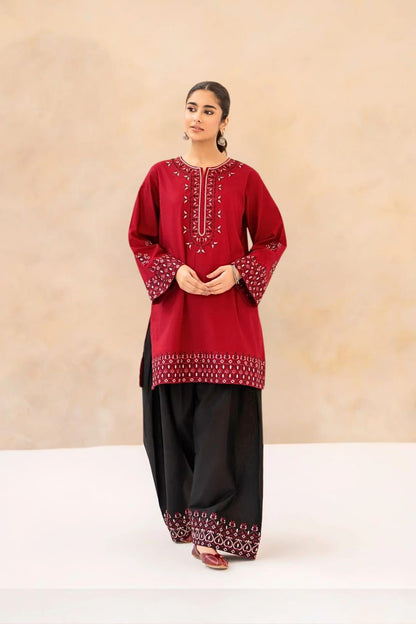UNSTITCHED 2PC LAWN EMBROIDERED SUIT