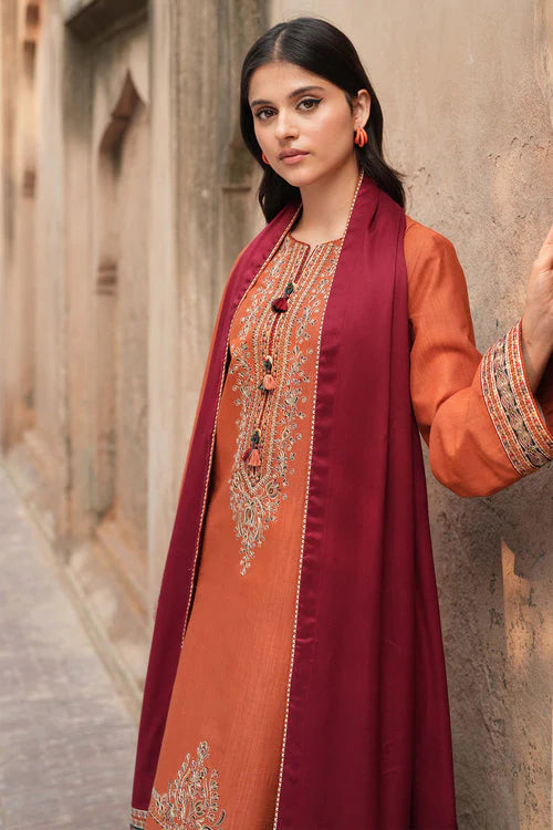 Nose Pill  – Luxury Embroidered 3-Piece in Lawn UNSTICED AS-30