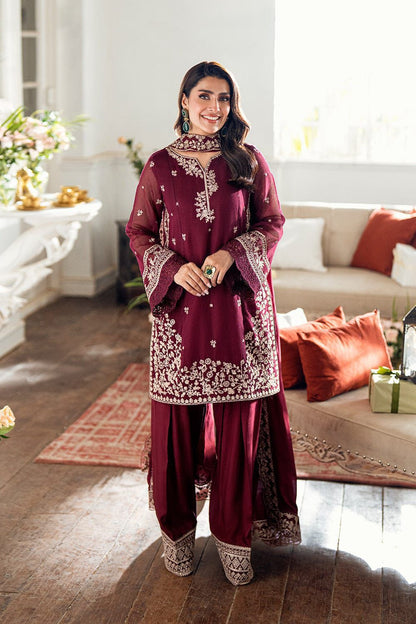 Embroidered 3-Piece in Lawn UNSTICED