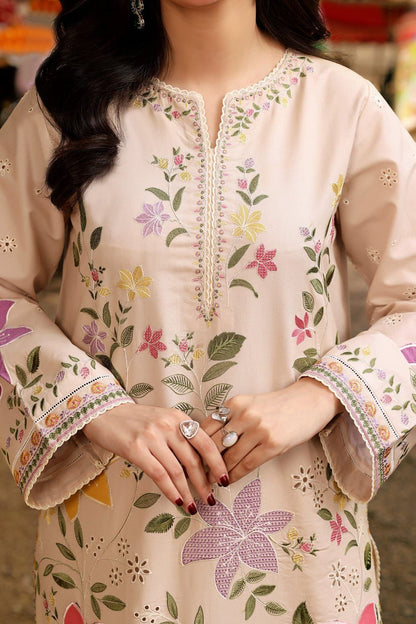 Embroidered 3-Piece in Lawn UNSTICED