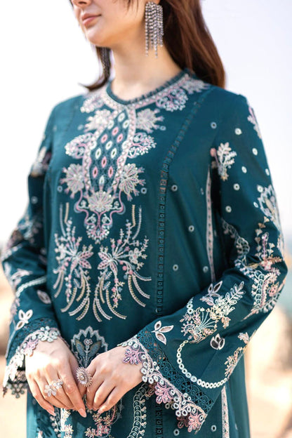 Embroidered 3-Piece in Lawn UNSTICED
