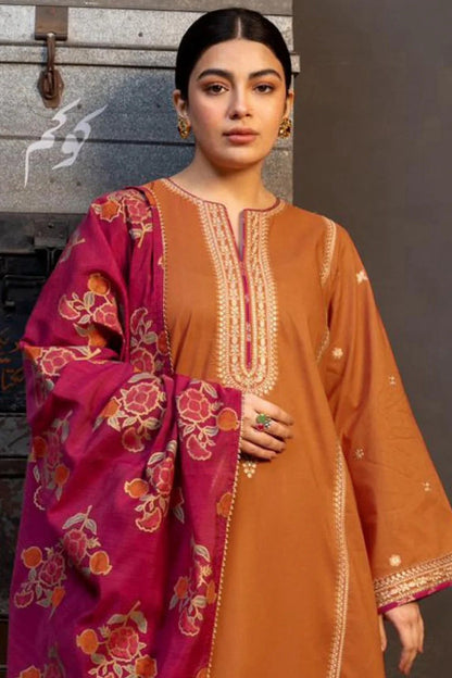Kokum– Luxury Embroidered 3-Piece in Lawn unsticed AS-26